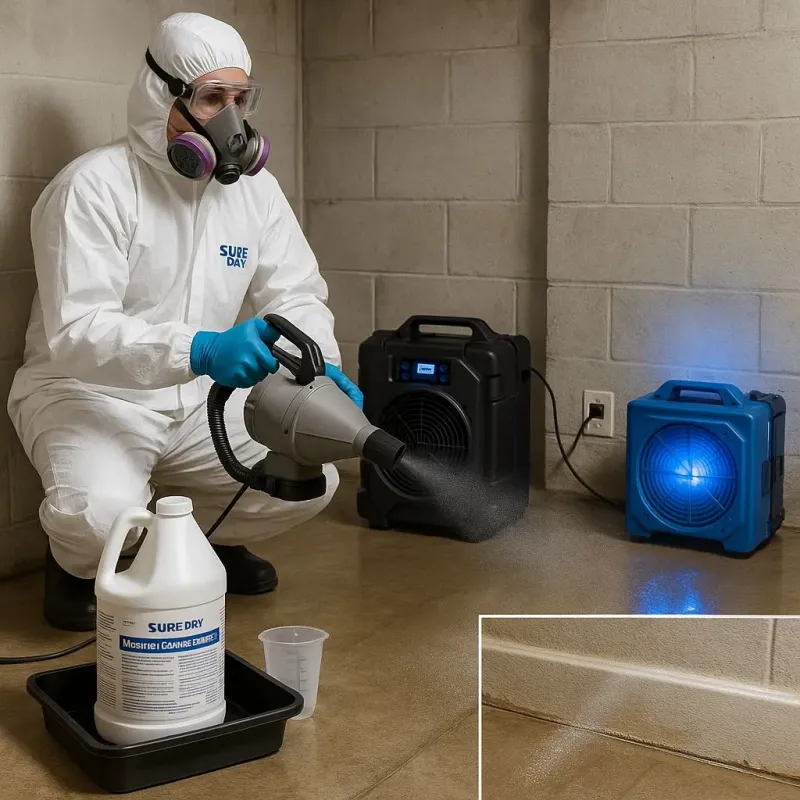 Sanitization and Odor Removal process in Leetsdale, PA