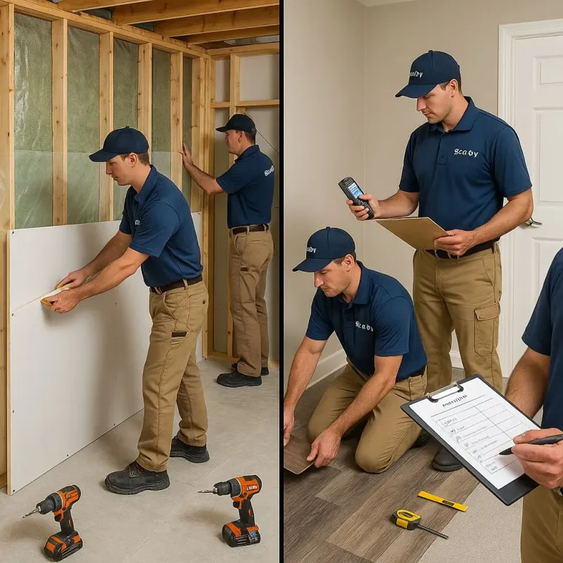 Repairs and Reconstruction process in Leetsdale, PA