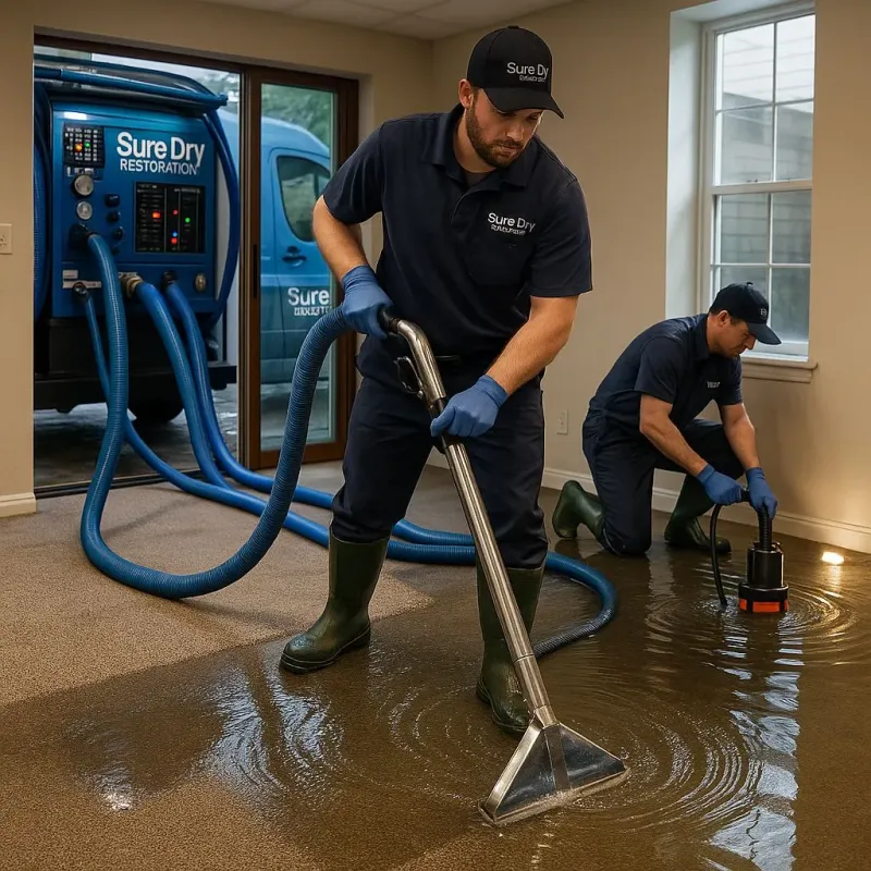 Water Extraction and Removal process in Leetsdale, PA
